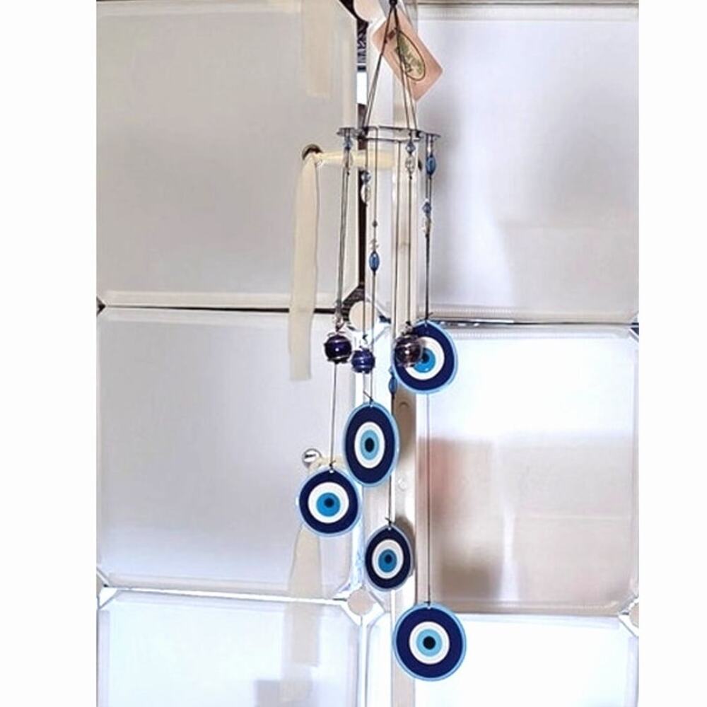 17 inch long Nazar Evil Evil Windchimes New in Box